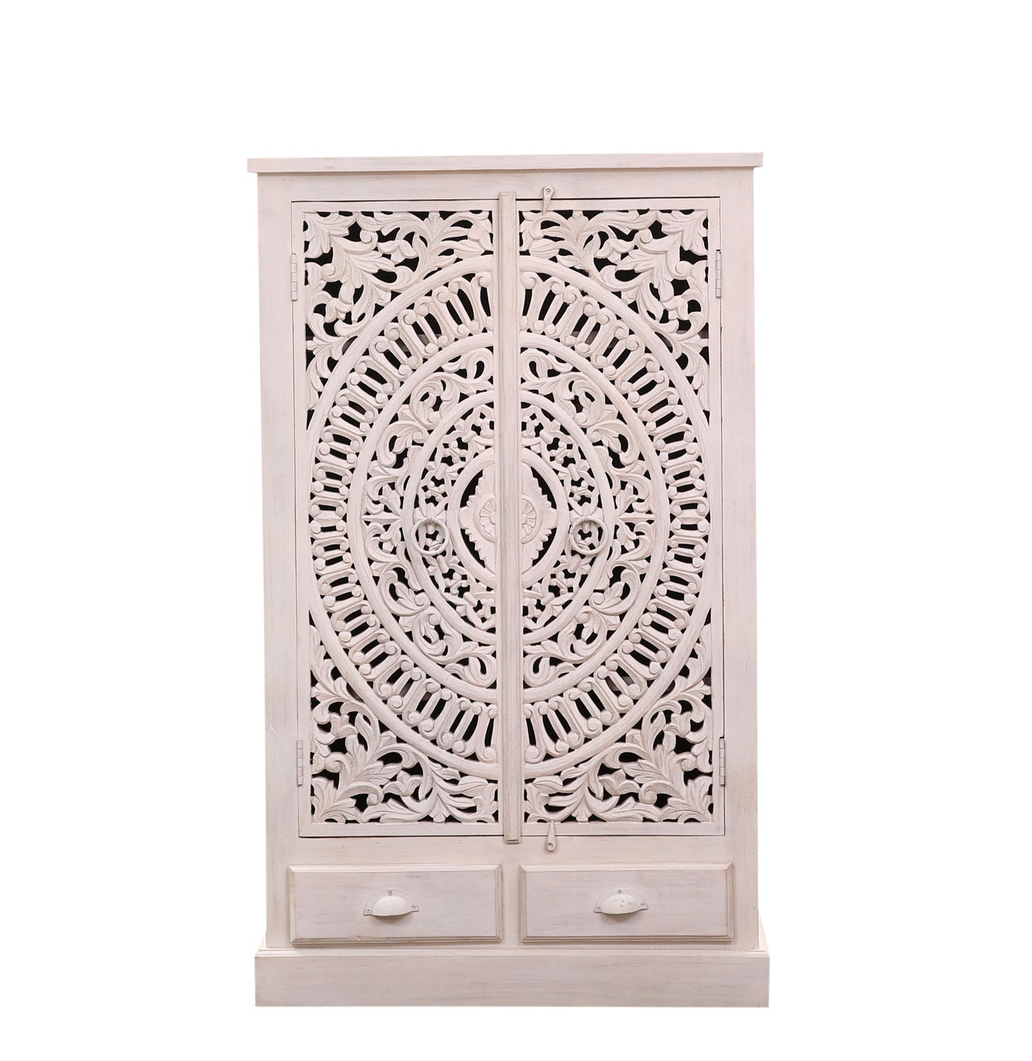 Wooden 2 door 2 Drawer Almirah