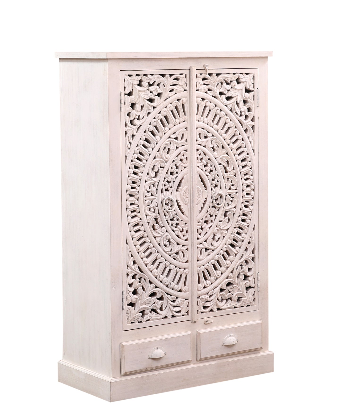 Wooden 2 door 2 Drawer Almirah